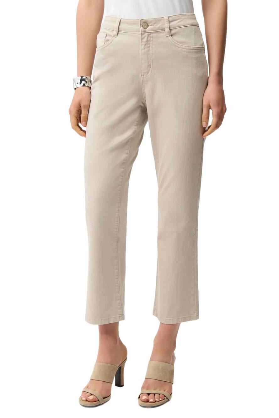 NEW JOSEPH RIBKOFF margot classic straight leg stretch jeans in moonstone